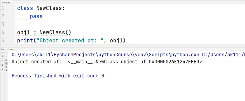 Python Create Object — TutorialBrain