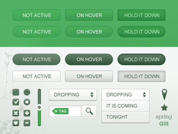 30 Free Professional Psd Ui Web Design Elements Tutorialchip - Best Abstract Pictures in Mobile