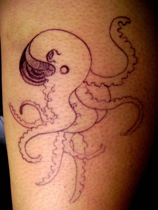 32 Cute Octopus Tattoo Designs Ideas - Tutorialchip 693_x_520_jpg