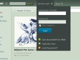 Deviantart Login Form Tutorialchip