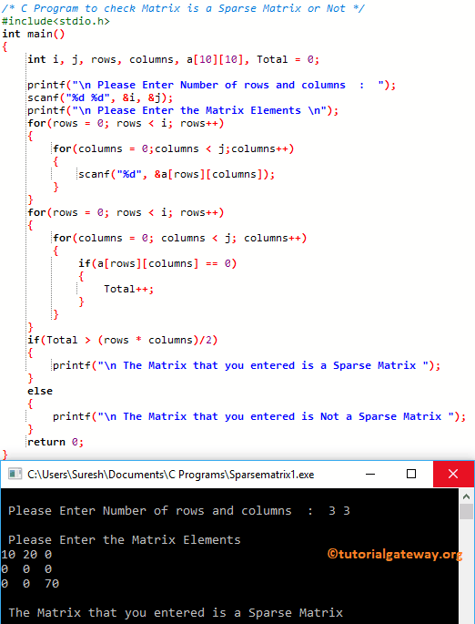 Sparse Matrix And Its Representations Set 1 Using Arrays And Linked Lists Geeksfeeks The input to your program is a matrix Am n and a permutation of its row.