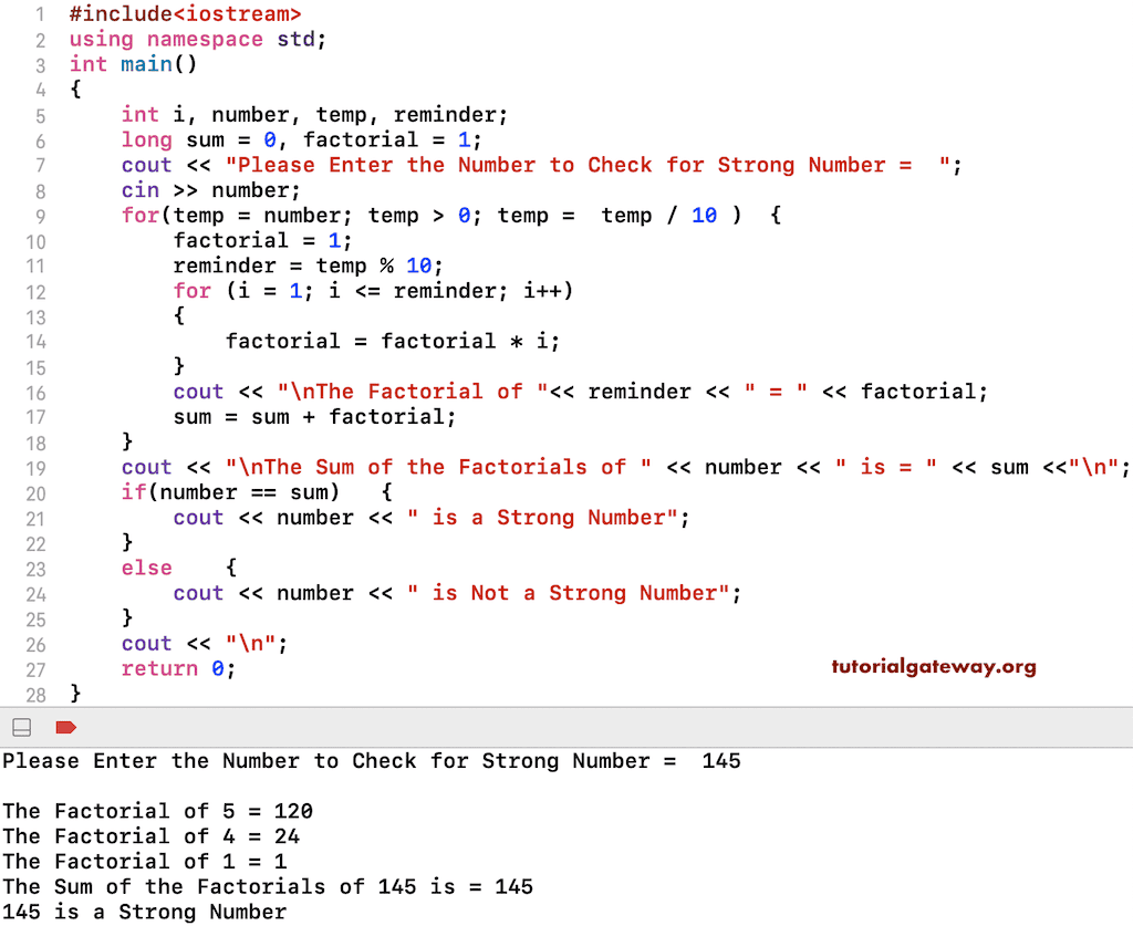 C Program To Check Perfect Number So 6 is a perfect number.