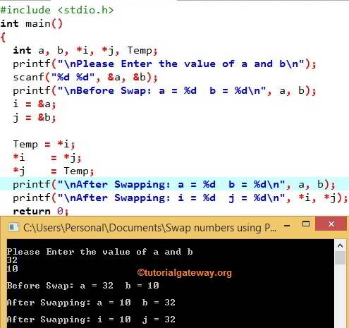 Swap Two Numbers In C Programming In Different Ways 5 Balloons Cout. Swap Two Numbers In C Programming In Different Ways 5 Balloons In C a string as you know is a character pointer char.