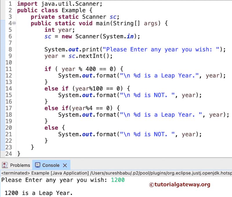 A Complete Guide To Java Leap Year Program With Examples - Download Classic Gradient Picture | Full HD