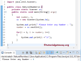 Java Program To Print Natural Numbers From 1 To N