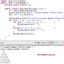 Java Program To Print Triangle Numbers Pattern