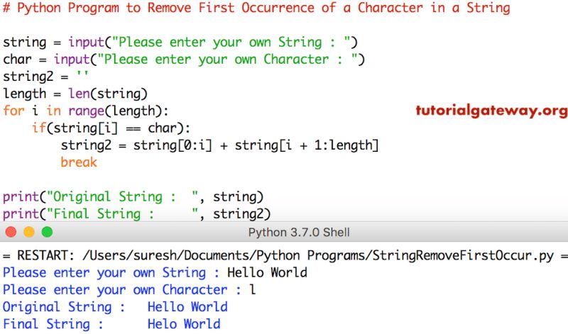 Python Program To Find First Occurrence Of A Character In A String - Ocean Image Collection - Mobile Quality