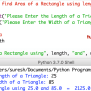 Java Program To Find Area Of Rectangle Using Scanner - Gilitfoods
