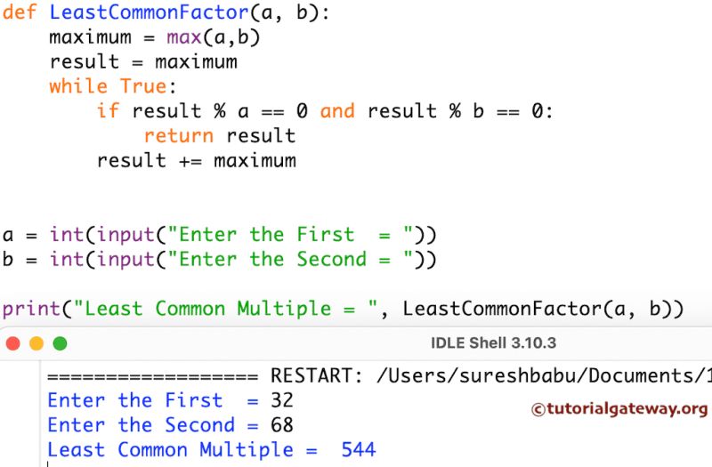 Python Program To Find Lcm Of Two Numbers - Geometric Background Collection - Desktop Quality