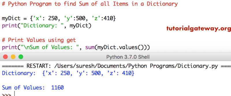 Python Interview Question Program To Find The Sum Of All Items In A Dictionary Perfect - Best Landscape Patterns in Ultra HD