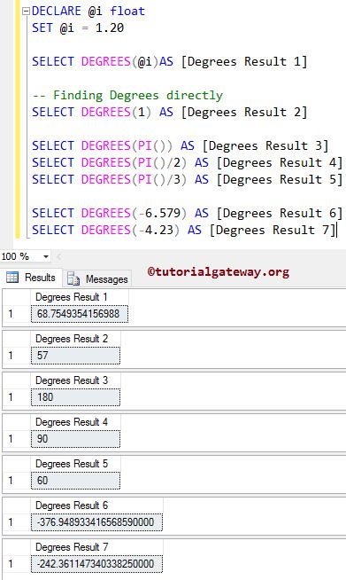 Sql Degrees Function - Classic 8K Vintage Images | Free Download