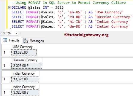 Sql Format Currency Code Examples - Premium Sunset Background Gallery - Retina