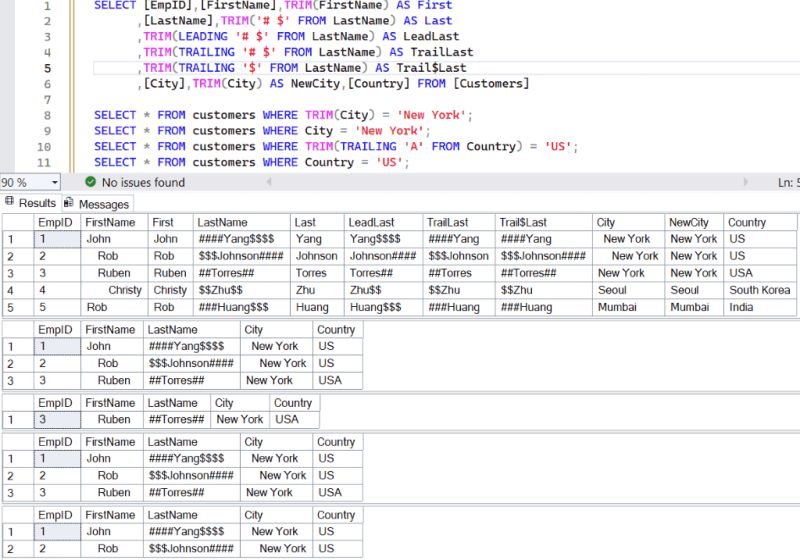 Sql Trim String Function Syntax Examples 4 - Download Amazing Colorful Wallpaper | HD