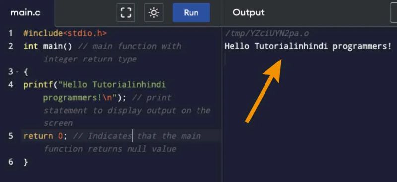 Syntax Of C Language In Hindi Program Structure Tutorial In Hindi - Professional HD Ocean Photos | Free Download