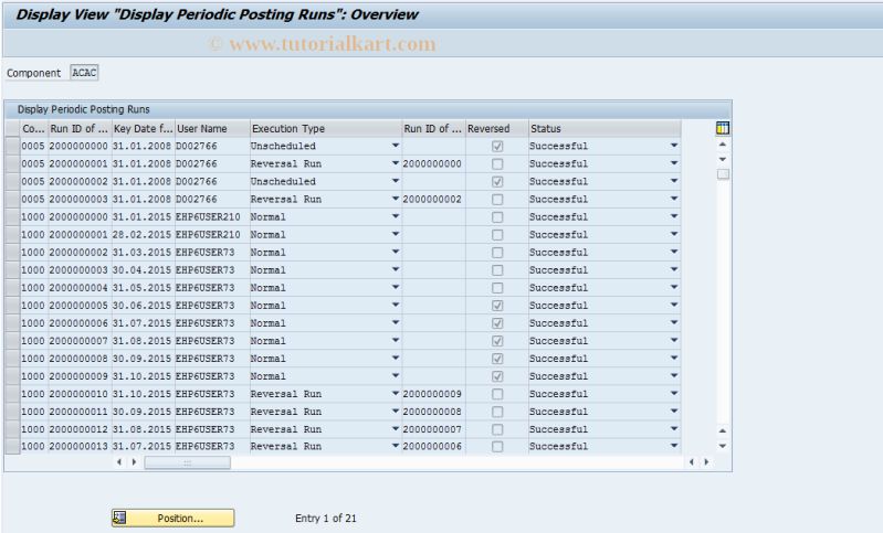 Aper Reset Sap Tcode Reset Periodic Posting Run - Nature Designs - Premium HD Collection