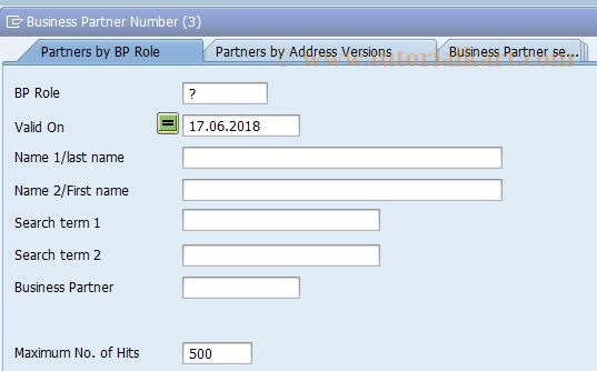 Bug1 Sap Tcode Create Business Partner General - Best Colorful Illustrations in Full HD