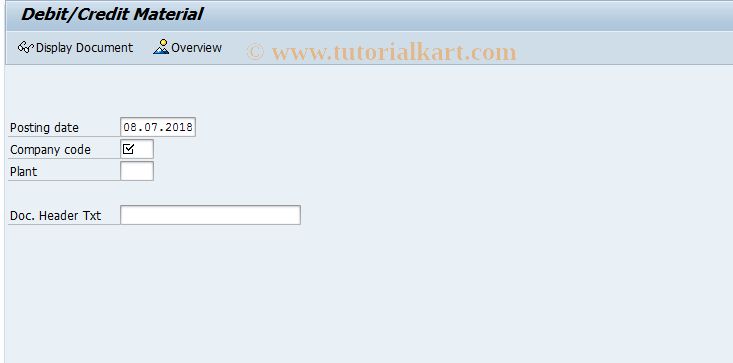 Mr22 Sap Tcode Material Debit Credit - Ocean Designs - Modern Retina Collection