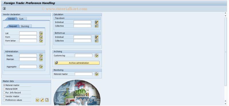 Enfo Sap Tcode Foreign Trade Customs Initialize Screen - Colorful Texture Collection - 4K Quality