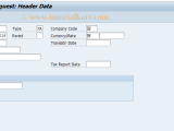 F 47 Sap Tcode Down Payment Request