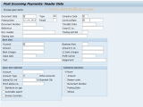 F 52 Sap Tcode Post Incoming Payments