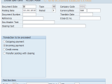 F 91 Sap Tcode Asset Acquisition Posted W Clearing Account