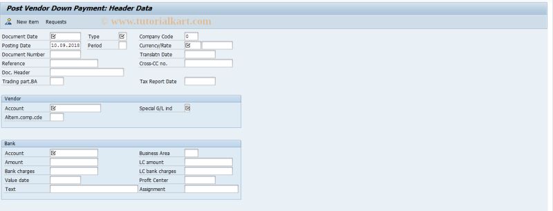 Fpdp Customizing Sap Tcode Down Payments - Best City Illustrations in Ultra HD
