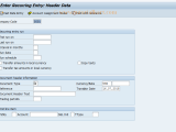 Fbd1 Sap Tcode Enter Recurring Entry