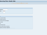 Fbd9 Sap Tcode Enter Recurring Entry