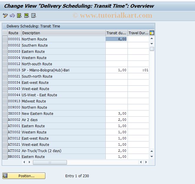 Ovl5 Sap Tcode Maintain Transit Time - Light Picture Collection - Mobile Quality