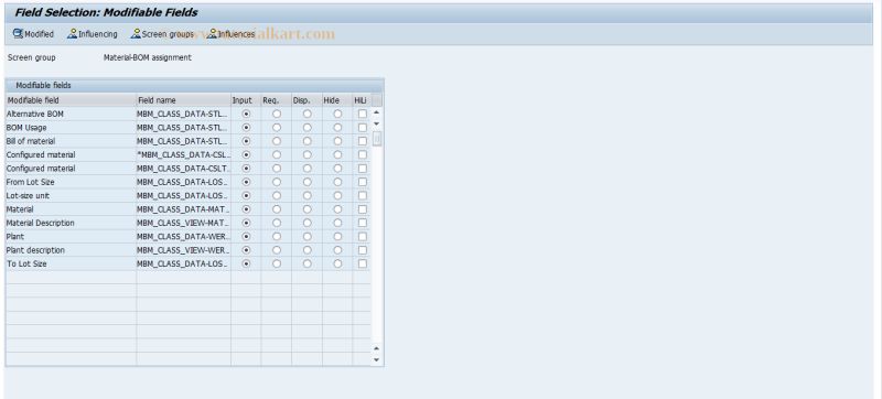 Sfacbom Sap Tcode Bom Header Field Selection - Download Perfect Minimal Illustration | 8K