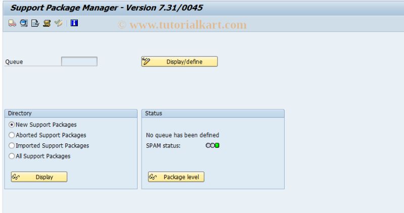 Spam Sap Tcode Support Package Manager - Dark Photo Collection - 8K Quality