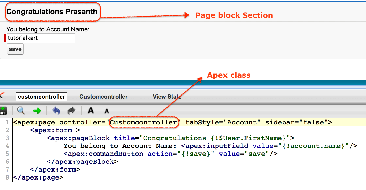 Custom Controller In Salesforce We can add number of extensions to visualforce page.