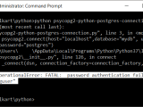 How To Connect To Postgresql From Python With Psycopg2