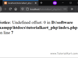 Solved Php Array Notice Undefined Offset 0