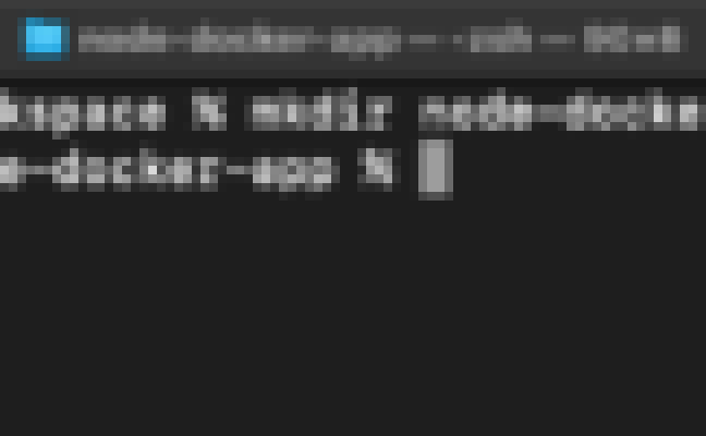 Docker With Node.js - Easy Example App With Detailed Steps