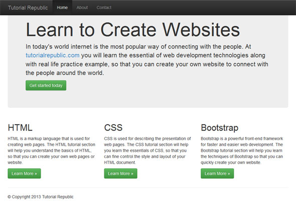 Bootstrap | Web Echoes