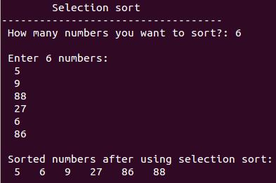 C Program To Sort The Entered Elements Using Selection Sort Technique Code With C - Nature Illustration Collection - Desktop Quality