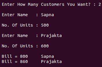 Electricity Bill Calculation Program Using Function In Cpp Codeforcoding - Download Stunning Dark Background | HD