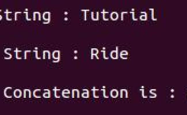 Concatenate Strings - C++ Program