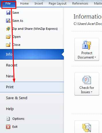 Cara Ngeprint Di Komputer Dan Laptop