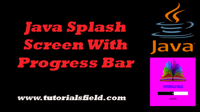 How To Create Java Splash Screen With Progress Bar