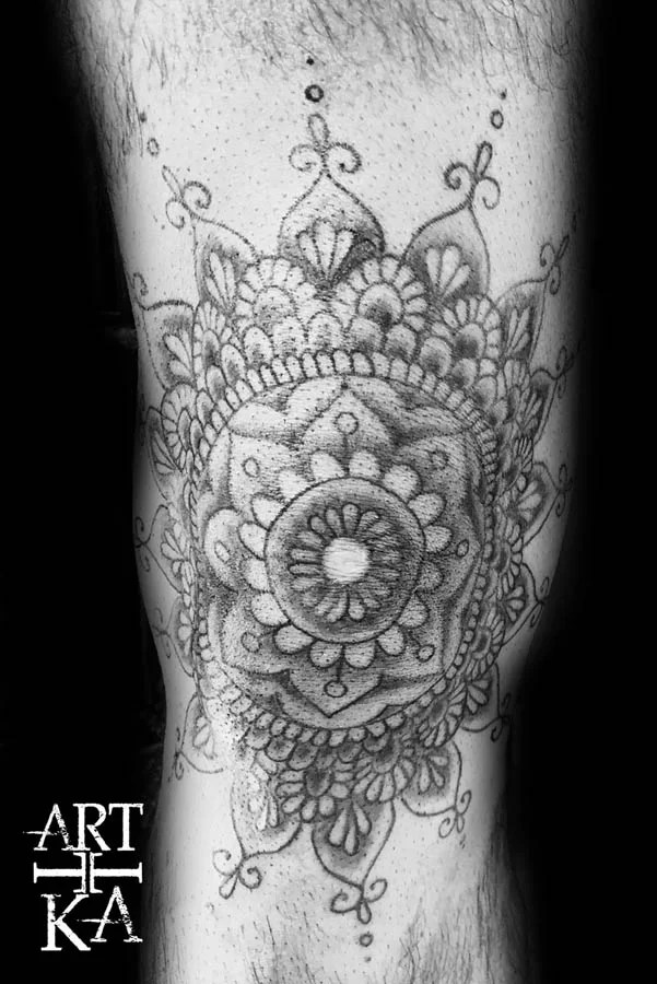 Mandala Ginocchio - Tuttotattoo.com 900_x_601_jpg