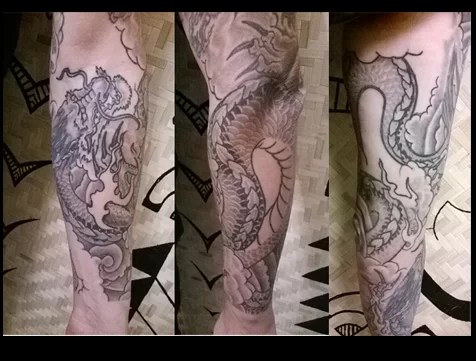 Drago Su Avambraccio - Tuttotattoo.com 361_x_476_png