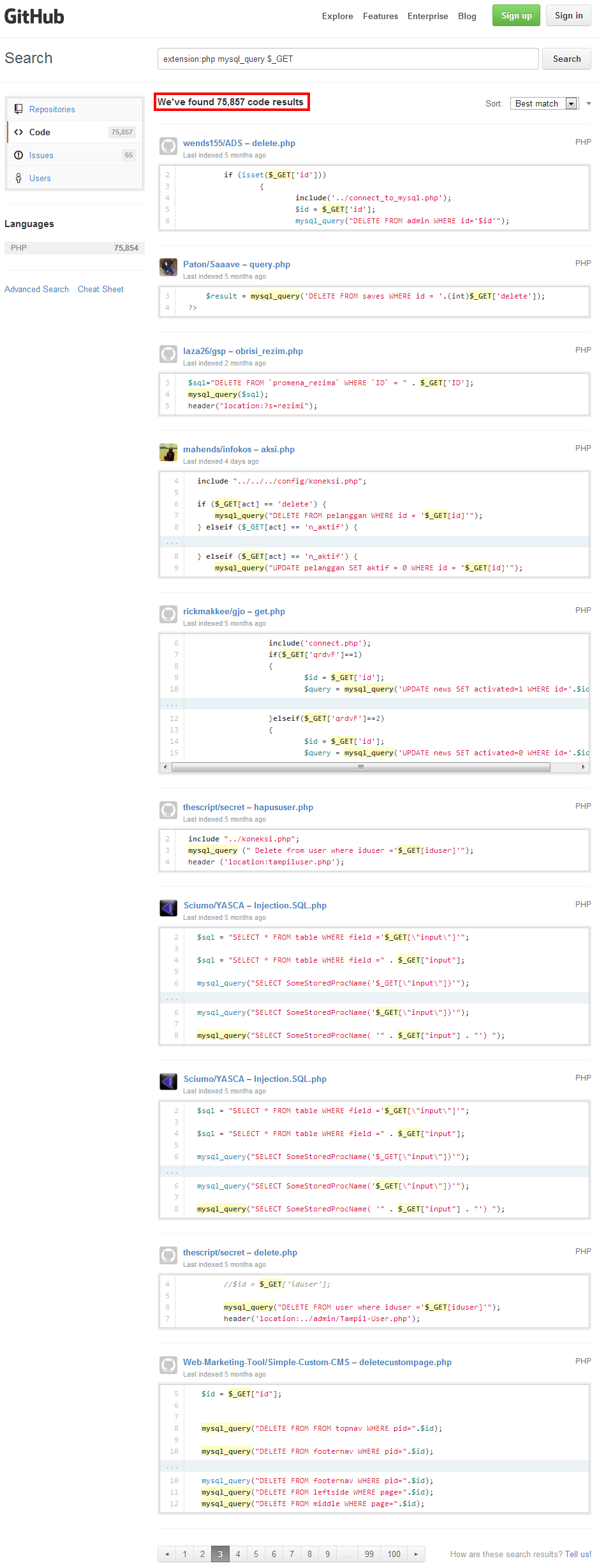 Being able to increase the verbosity of your sqlmap output will help with this testing. Comment trouver une faille sql ? La rÃ©ponse est sur