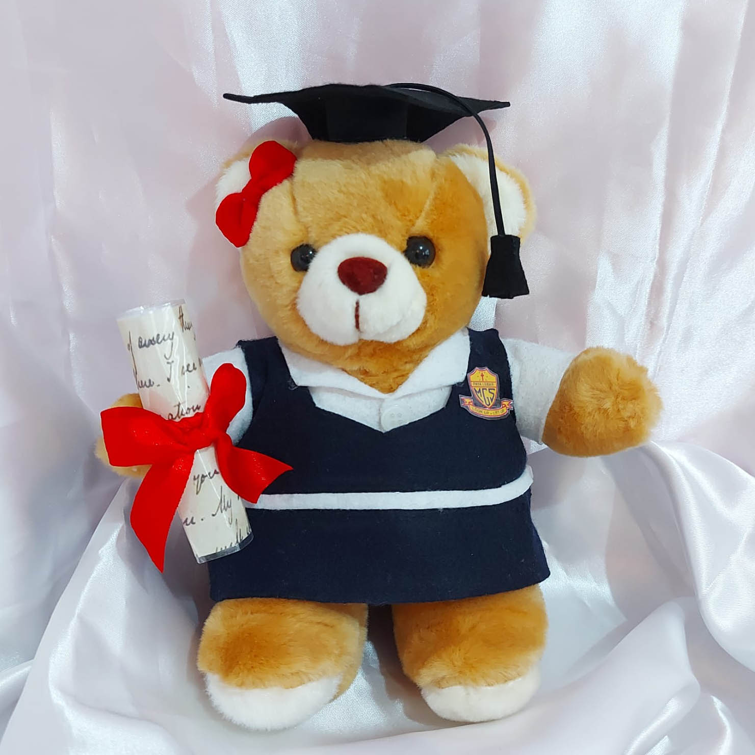 personalized plush bear
