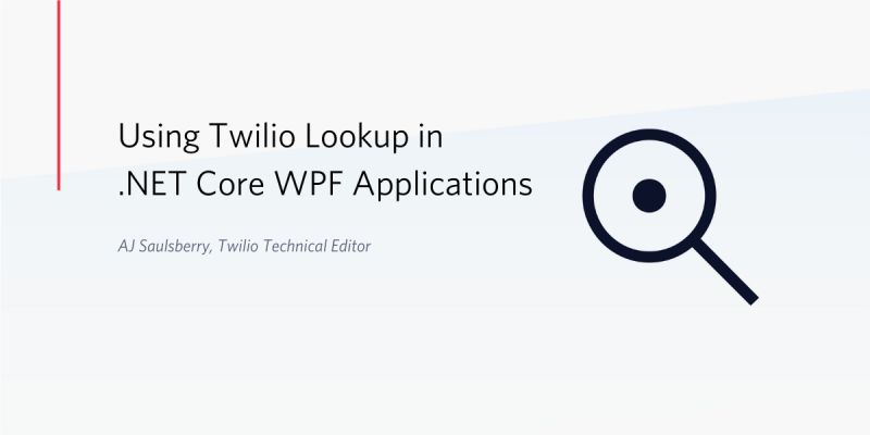 Obtaining Caller Id Information With Asp Net Core And Twilio Lookup Twilio - Space Art Collection - High Resolution Quality