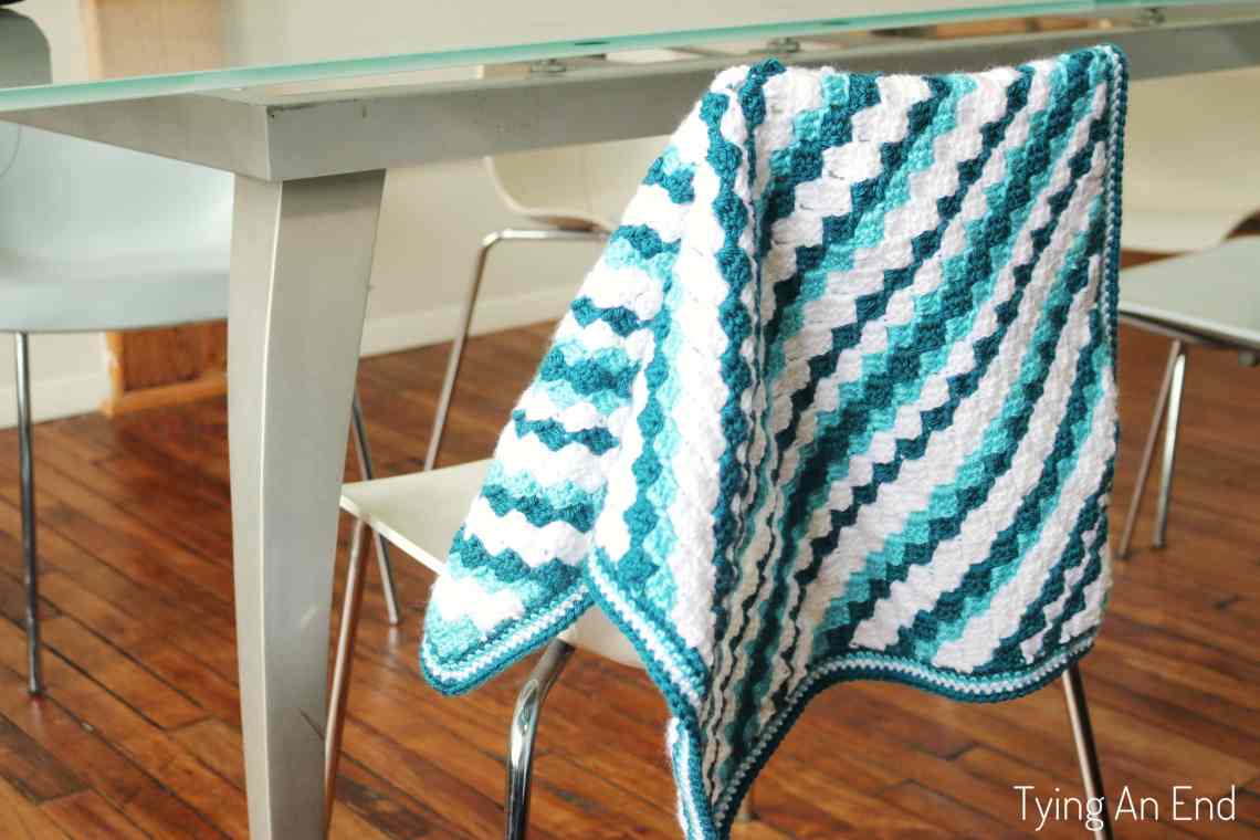 Naname Lap Throw - Free C2C Crochet Pattern - Tying An End naname-lap-throw-free-c2c-crochet-pattern-tying-an-end