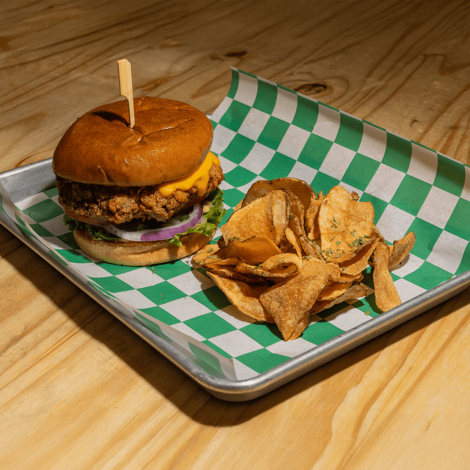 The Crispy Stack Burger