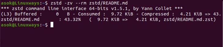 Zstd – Open-Source Data Compression Algorithm In Linux 6 Zstd – open-source data compression algorithm in linux 6