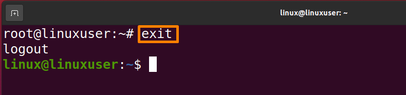 How To Change The Root Password On Ubuntu 20.04 4 Graphical user interface description automatically generated with medium confidence